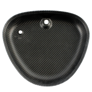 Forged Carbon Fiber <b>Side</b> Cover Seitendeckel Battery Guard for Simson S50 S51 S53 S70 Tuning - Product Image 3