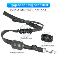 TIZE Logo personnalisé ajusteur portable ceinture de sécurité pour voiture ceinture de sécurité pour chien ceinture de sécurité pour chien