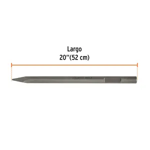 BOX 1 20' Ciseau pointu à tige hexagonale, TRUPER - Product Image 2