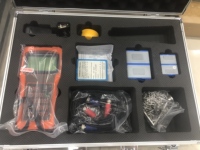 Débitmètre ultrasonique portable à fixation externe sans coupure de tuyau pour l'inspection du débit des conduites d'eau municipales