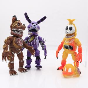 TY2594 Nouveau Style Hot US 6pcs Five Night 6inch <span class=keywords><strong>FNAF</strong></span> Action Figures avec Light Toys Gift PVC Figure Toys for <span class=keywords><strong>Online</strong></span> Stroes - Product Image 6