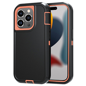 Funda de teléfono móvil de TPU de doble capa Hybrid Defender para iPhone 15 15 Plus 15 Pro 15 Pro Max - Product Image 1