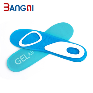 Cielo blu flanella tessuto morbido antiscivolo in <span class=keywords><strong>Gel</strong></span> Sole TPE solette per gli sport di calcio - Product Image 3