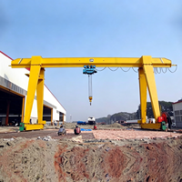 Pont roulant monopoutre Weihua MH 5T 10T 16T avec palan électrique, équipement de levage pour entrepôt extérieur