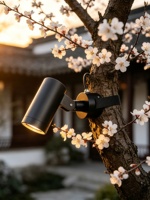 Projecteur LED d'extérieur étanche IP65 en aluminium réglable pour éclairage d'arbres, idéal pour cour, jardin, villa, paysage, 24V