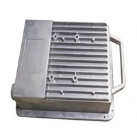 Boîtier de dissipateur thermique en aluminium, personnalisé en usine, traitement de Service de fraisage, moulage de haute précision, 50 pièces