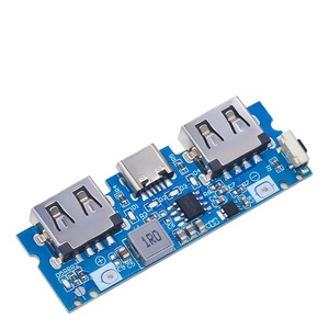 Bo Mạch Sạc Pin Tăng Áp USB 5V 2.4A Kép USB 18650 Phụ Kiện Sạc Dự Phòng Di Động Cho Điện Thoại Tự Làm - Product Image 1