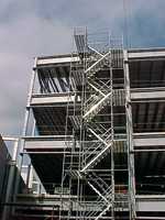 Tour d'escalier Peri Up Flex légère pour la Construction
