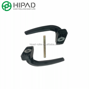 Manija de puerta americana de alto lujo OEM manija de puerta de hotel interior redonda de latón satinado manijas de puerta de lujo italianas - Product Image 2