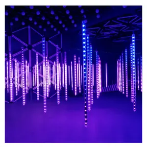 Disco Club Party Licht 5050RGB 3D LED Meteor röhre RGB Voll farbwechsel dynamische LED für Event Deckende ko ration