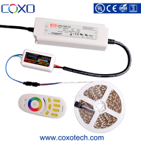 Alimentation électrique Meanwell 12V avec garantie de 5 ans, 20W, 36W, 60W, 100W, 200W, 400W, mince, étanche, driver LED Meanwell 24V