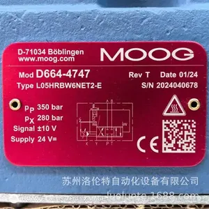 Suministro en Stock de Productos Nuevos y Originales. Electrohidráulico de Alta Respuesta Rápida D664 4309k G60koaa5vsm2ha con - Product Image 2
