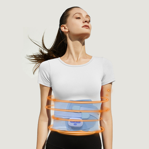 EMS eo Massager hỗ trợ bảo vệ eo, điều chỉnh chu vi vòng eo, nóng rung Dây thắt lưng - Product Image 1