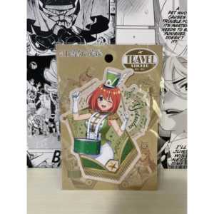 El conjunto de etiquetas de equipaje japonesas The Quintessential Quintuplets, una colección de pegatinas elegantes y únicas - Product Image 1