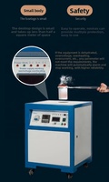 HCX Mini four de fusion d'or pour le traitement des bijoux 2000C refroidissement par eau du robinet sûr et efficace