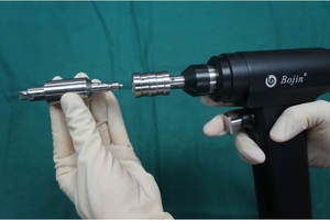 مثقاب جراحة العظام للعمليات الجراحية الجمجمية بوجين BJ1104 يعمل بالبطارية بتصميم مريح - Product Image 4