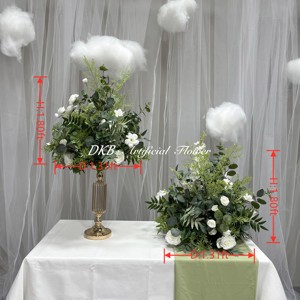Decoraciones para Mesa de Boda, Centros de Mesa con Rosas Rosadas, Bolas de Flores Artificiales para Decoración de Bodas, Hogar, Hotel, Villa y Fiestas - Product Image 3