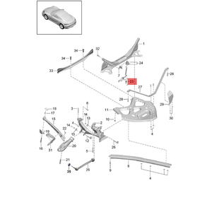 Linker Achterlamp Koplamp Niveau <span class=keywords><strong>Sensor</strong></span> Hoge Kwaliteit 982616214b 982616214 Voor Porsche 718 Cayman Porsche 982 - Product Image 2