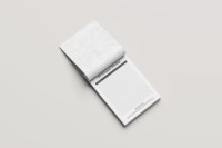 Bloc de notas de planificador diario mensual con impresión personalizada y sin fecha, Bloc de notas con lista de tareas pendientes