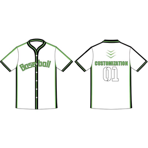 厂家价格新款成人户外涤纶赛车背垒球运动衫 - Product Image 1