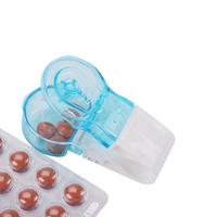 Coupe-comprimés multifonctionnel en plastique, mini, promotionnel, pour médicaments, portable, broyeur de pilules, pour personnes âgées, usage domestique, vente en gros