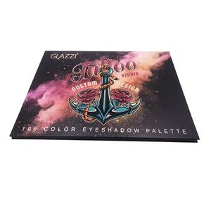 Paleta de sombras de ojos coloridas e impermeables, de larga duración, con brillo, en polvo, para maquillaje. - Product Image 5