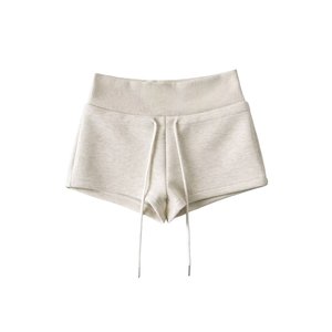 Shorts cargo athlétiques en spandex pour femmes, taille XL, doux et confortables, mini-shorts à taille élastique avec cordon de serrage pour le yoga, la gym et les activités sportives - Product Image 4