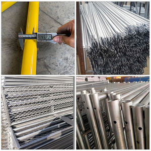 Pas cher prix prix d'<span class=keywords><strong>occasion</strong></span> tour système échelle façade Tube matériel h cadre Construction échafaudage à vendre - Product Image 5
