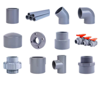 Adaptateur, raccord en T, coude et couplage fileté femelle NPT en CPVC PVC de haute qualité, norme ASTM F439, Sch80