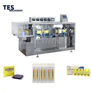 Machine d'emballage entièrement automatique pour flacons de gouttes oculaires cosmétiques, bandes monodoses, ampoules en plastique, remplissage et scellage - Product Image 3