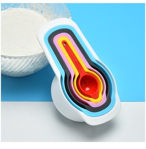 Có Thể Điều Chỉnh Thân Thiện Với Môi 1G Nhự<span class=keywords><strong>a</strong></span> Đo Spoon Set Đầy Màu Sắc Tiện Ích Nhà Bếp Cho Baking Cà Phê & Trà Đo Ly - Product Image 5