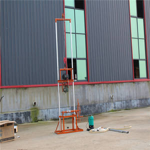 핫 세일 4KW 60m 접이식 소형 휴대용 가솔린 물 우물 드릴링 장비 - Product Image 5