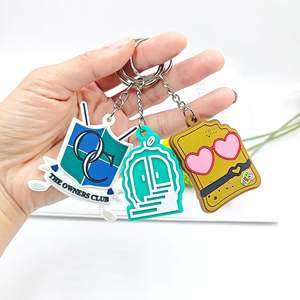 מחזיקי מפתחות Pvc רכים בהתאמה אישית 2d/3d/3d בהתאמה אישית ליצור מפתחות גומי עם לוגו דיגיטלי חינם 12 שעות - Product Image 6