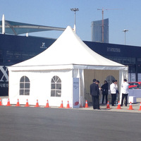 Auvent de flèche pliant personnalisé robuste grand gazebo de jardin extérieur pour voiture fête exposition Patio Pergola pour les événements de stationnement de voiture