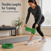 Bandes de compression musculaire en caoutchouc à faible résistance pour l'entraînement physique, la récupération des doigts et des mains, et l'amélioration de la mobilité