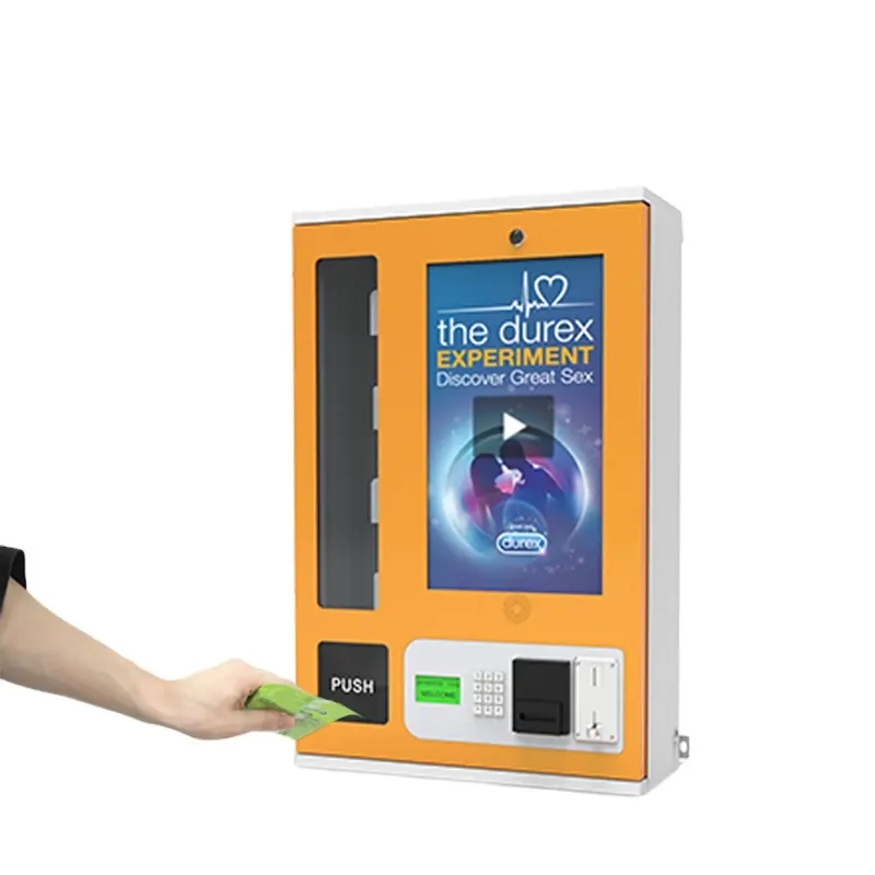 Distributeurs automatiques muraux pour claquettes, Machine à vendre pour snacks