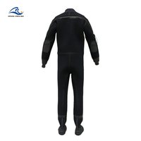 Trajes Secos de Neopreno OEM/ODM con Cremallera Trasera, Ropa Deportiva Transpirable e Impermeable para Adultos, Tela con Correas Internas y Refuerzo en las Rodillas