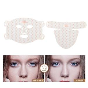 Maschera Facciale in Silicone Flessibile con Terapia a Luce <span class=keywords><strong>LED</strong></span> Rossa a Marchio Privato, Lampada a Infrarossi 460nm 590nm 630nm 850nm, Maschera a 4 Colori - Product Image 4