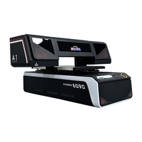 Printer Uv akrilik plastik multifungsi Flatbed 1390 kain tekstil kustomisasi logo 3D 60x90 Printer Flatbed Uv