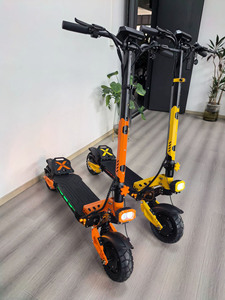 Nouvelle trottinette électrique pour adultes 48V 1000W, vitesse maximale de 50-55 km/h, phare LED et feux latéraux en acrylique, paiement par carte NFC - Product Image 4