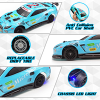 Camion RC électrique haute vitesse à l'échelle 1:14, 2,4 GHz, avec chargeur et câble USB, portée de 50 m, voiture de course tout-terrain pour enfants