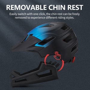 <span class=keywords><strong>Casco</strong></span> Integral de Ciclismo de Montaña DFQ 2026, para Adultos, Doble Propósito, Material PC y EPS, para Descenso - Product Image 5