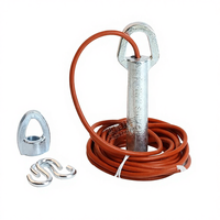 WENZHOUMITIAN ST-20-30,20-35 Interrupteur de niveau inclinable en métal, détection de niveau, indice de protection IP65, 220V 5A, pour l'industrie électrique, détection de blocage charbon/mercure