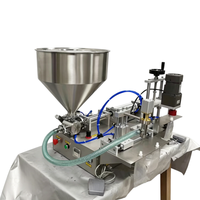 Machine de remplissage semi-automatique de précision ±0,5 % pour sachets souples (huile, jus, mayonnaise) pour l'emballage alimentaire et des boissons