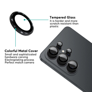 Protector de Lente de Cámara para Samsung S26 Ultra, Protector de Pantalla de Vidrio Templado Individual para Lente - Product Image 6