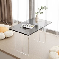 Plaque brute en PMMA teinté en usine, vente en gros pour tables basses en acrylique haut de gamme, présentoirs et mobilier d'intérieur moderne