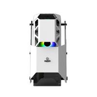 Boîtiers d'ordinateur PC pour jeux vidéo, tours ATX et MATX, vente chaude, avec panneau en verre trempé et ventilateur RVB, serveur PC