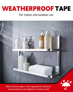 Double-Sided Tape Heavy Duty 3M VHB Installation Tape <b>Pad</b> Sticker Strong Waterproof Foam Tape for Indoor and Outdoor Use - Product Image 2