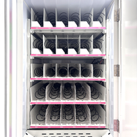 Máquina Expendedora Inteligente de Helados, Sushi y Alimentos Congelados con Ingredientes y Mermeladas, Habilitada para SDK, Operada con Monedas, Pantalla Táctil y Wi-Fi