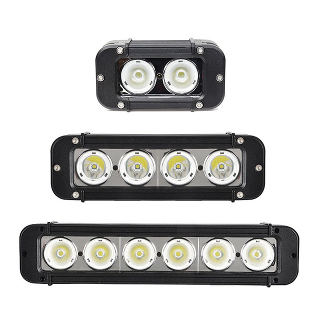ATV UTV Slim Led Light Bar Super Bright 60W Off-Road Single Row Light Bar 11" Others Car Light Accessories